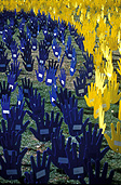 Australia, south Australia, SA, adelaide, rymill park, pattern, patterns, reconcile, reconciliation, Australian artists against racism, AAAR, Native title and reconciliation, native title, native titles, ANTAR, aboriginal, aboriginals, aborigine, aborigines, racism, racist, hand, hands, sea of hands, indigenous, indigenous people, indigenous australians, torres strait islanders.
