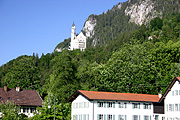 Europe, germany, bavaria, architecture, castle, castles, palace, palaces, fussen, neuschwanstein, schloss neuschwanstein, neuschwanstein castle.