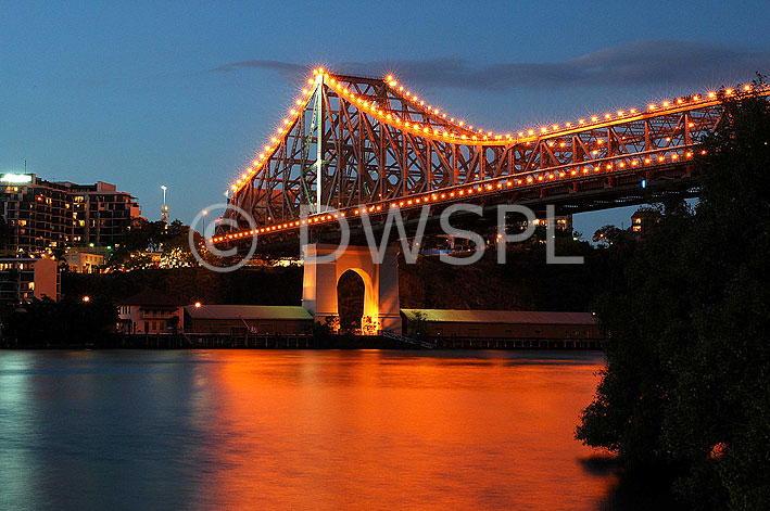 stock photo image: Australia, Qld, Queensland, Brisbane, Bridge, Bridges, story, Story Bridge, architecture, story bridge brisbane, brisbane story bridge, IS62,