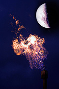 Australia, New South Wales, granville, refinery, refineries, gas, tank, tanks, storage tank, storage tanks, burn, burns, burning, flame, flames, moon, the moon, CS34,