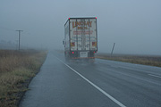 Australia, New South Wales, warwick, road, roads, sealed, sealed road, sealed roads, highway, highways, cunningham, cunningham highway, rain, rains, raining, truck, trucks, transport, transportation, vehicle, vehicles, sign, signs.