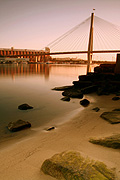 Australia, New South Wales, sydney, city, cities, architecture, bridge, bridges, anzac, anzac bridge.