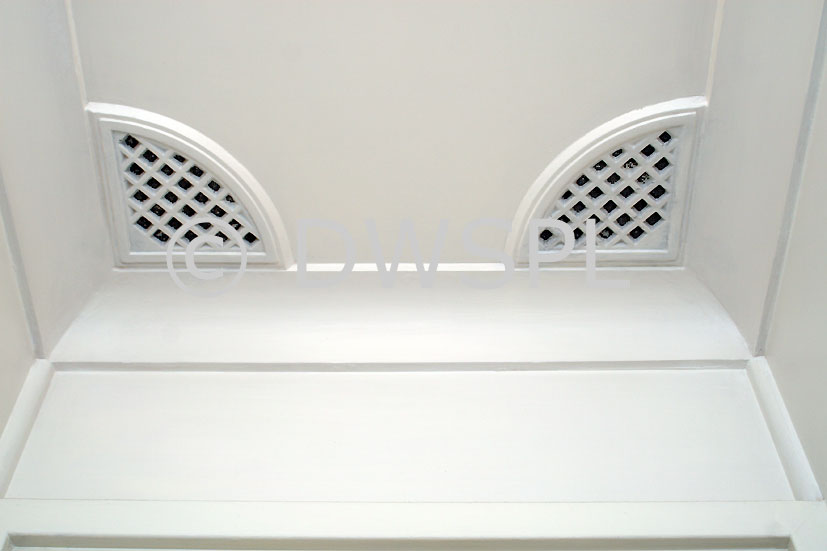 stock photo image: Architecture, house, houses, housing, vent, vents, air vent, air vents, ceiling, ceilings.