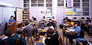 France, french, le havre, normandy, port, ports, seine, river seine, english channel, river, rivers, havre, school, schools, education, classroom, classrooms, teacher, teachers, children, child, AB67,
