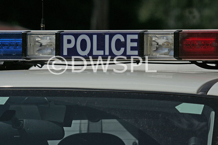 POLICE LIGHTS ON NSW POLICE