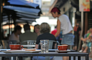 Australia, vic, victoria, melbourne, café, cafes, coffee, cup, cups, table, tables, glass, glasses, people.