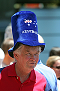 Australia, New South Wales, sydney, Australia Day, Celebration, Celebrations, Australia day celebrations, people, flag, flags, australian, australian flag, australian flags, hat, hats, man, men, male, males.