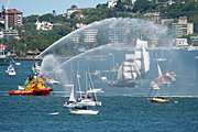 Australia, New South Wales, sydney, Australia Day, Celebration, Celebrations, Australia day celebrations, harbour, harbours, sydney harbour, water, tug, tugs, tug boat, tug boats, tug boat, tug boats, boat, boats, boating, yacht, yachts, yachting, sailing.