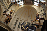 Australia, vic, victoria, melbourne, shop, shops, retail, industry, retail industry, architecture, arcade, arcades, royal arcade, clock, clocks, statue, statues.