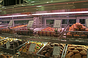 Australia, vic, victoria, melbourne, shop, shops, retail, industry, retail industry, david jones, food, cookie, cookies, biscuit, biscuits, counter, counters, glass, sign, signs, price, prices, label, labels, basket, baskets, container, containers.