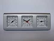 Consumer product, consumer products, clock, clocks, time, thermometer, thermometers, thermometre, thermometres, hygrometer, hygrometers, humid, humidity, weather, atmosphere, atmospheric, hygrometric, AB67,