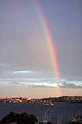 Australia, New South Wales, sydney, sydney harbour, harbour, harbours, rainbow, rainbows.
