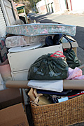 Australia, New South Wales, sydney, rubbish, garbage, lane, lanes, road, roads, basket, baskets, council, councils, box, boxes, bag, bags, plastic, plastic bag, plastic bags.