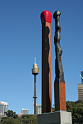 Australia, New South Wales, sydney, gallery, galleries, art gallery of nsw, art gallery of new South Wales, art, whiteley, brett, brett whiteley, match, matches, sculpture, sculptures, centrepoint, centrepoint tower, tower, towers, dead match, dead matches, burnt match, burnt matches, statue, statues.