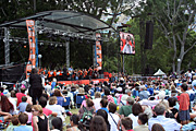 Australia, New South Wales, sydney, domain, crowd, crowds, festival, festivals, sydney festival.