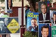 Australia, New South Wales, sydney, election, elections, electoral, vote, votes, voting, government, primeminister, prime minister, rudd, kevin rudd, supporter, supporters, sign, signs, booth, booths, poll, polling, polling booth, polling booths, sign, signs.
