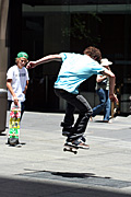 Australia, New South Wales, sydney, people, child, children, puberty, male, males, boy, boys, teenager, teenagers, adolescent, adolescents, teenage boy, teenage boys, skateboard, skateboards, skateboarding, skateboarder, skateboarders, martin place, hat, hats.