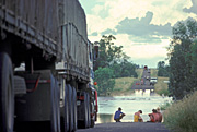Australia, qld, queensland, eungella, disaster, disasters, flood, floods, flooding, creek, creeks, clovernook, clovernook creek, transport, truck, trucks, people, river, rivers.