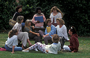 People, education, student, students, pupil, pupils, female, females, woman, women, university, universities, lawn, lawns, DFFAustralia, Sport pictures, Sports, balloon images, hot air balloons