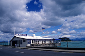 Pacific islands, new zealand, south island, nelson, boat shed, boat sheds, restaurant, restaurants, coast, coasts, coastal.