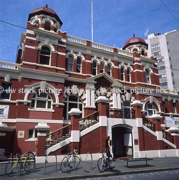 Bath Melbourne stock photo image: Australia, vic, victoria, melbourne, architecture, city baths