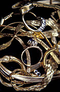 Jewellery, gold, gold jewellery.