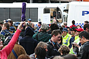 Australia, New South Wales, police, police force, emergency service, bus, buses, transport, crowd, crowds, emergency services, law, law enforcer, law enforcement, law and order, sydney, people, apec, apec demonstration, demonstrator, demonstrators, demonstration, demonstrations, protest, protests, asia pacific economic cooperation.