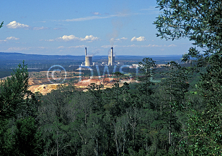 stock photo image: Australia, qld, queensland, burnett, south burnett, tarong, tarong power station, power station, power stations.