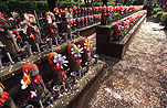 Asia, japan, tokyo, statue, statues, doll statue, doll statues, doll, dolls, temple, temples, zojo-ji temple, zojo-ji.