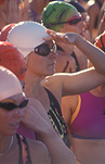 Sport, swim, swimming, swims, swimmer, swimmers, bathing cap, bathing caps, swimming cap, swimming caps, goggles, swimming goggles, female, females, women, people, woman, swimming costume, swimming costumes, swimsuit, swimsuits, swim suit, swim suits,