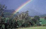 Farming, Farmland, farm, farms, climate, weather, rainbows, rainbow, Australia, Queensland, Qld, rural scene, rural scene, rural scenes, weather.