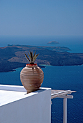 Greece, greek, greek islands, Europe, Southern Aegean, Southern Aegean region, santorini, Aegean, Aegean sea, cycladic, cycladic island, cyclades Islands, stroggili, santorini, pot, pots, BS65,