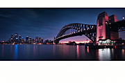 Australia, New South Wales, Sydney, Architecture, arch, arches, archway, archways, Sydney Harbour Bridge, Sydney Harbor Bridge, harbour bridge, bridge, bridges, mood, mood scene, mood scenes, sunset, sunsets, sunrises and sunsets.