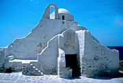 Greece, Europe, Southern Aegean, Southern Aegean region, Aegean, Aegean sea, cycladic, cycladic island, cyclades Islands, coast, coastline, coastlines, mykonos, church, churches, BS65,