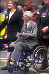 Australia, Anzac, Anzacs, Anzac Day, Anzac Days, parade, parades, Anzac Day parade, Anzac Day parades, Anzac Day march, Anzac Day marches, medal, medals, returned soldier, returned soldiers, veteran, veterans, veteran soldier, veteran soldiers, wheelchair, wheelchairs, old man, old men, elderly man, elderly men, elderly people, elderly person, elderly person, old people, man, men, male, males, people, old, aged, elderly, outdoors, disabled, disability, disabilities, disabled people, handicapped, handicapped people.