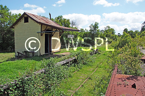 stock photo image: Australia, New South Wales, ulong, abandoned, station, stations, railway, railways, railway station, railway stations.