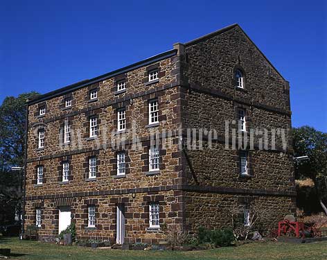 stock photo image: Australia, Victoria, Vic, Portarlington, architecture, mill, mills, flour mill, flour mills, old mill, old mills, early mill, early mills, agriculture, flour, historical building, historical buildings.