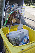 Recycle, recycles, recycling, bin, bins, rubbish, paper, papers, newspaper, newspapers, cardboard, box, boxes, cardboard box, cardboard boxes, rubbish bin, rubbish bins, road, roads, sealed, sealed road, sealed roads, Australia, Sport pictures, Sports, balloon images, hot air balloons