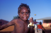 Australia, Anmatyerr, anmatyerr country, community, communities, australian, australian people, child, children, boy, boys, male, males, aboriginal, aborigine, aboriginals, aborigines, aboriginal people, aboriginal child, aboriginal children, aborigine child, aborigine children, indigenous people, Yuwelamu, Mount Allan, NT, Northern Territory, tap, taps, water tap, water taps, old tap, old taps.
