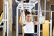 People images, Children, Puberty, Adolescents, Teenagers, Young People, teenage girl, teenage girls, gym, gyms, exercise, exercises, exercising, Australia, Sport pictures, Sports, balloon images, hot air balloons
