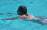 Sport, swim, swims, swimming, swimmer, swimmers, pool, pools, swimming pool, swimming pools, people, woman, women, female, females, water, stroke, strokes, outdoors, Australia, Sport pictures, Sports, balloon images, hot air balloons