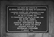 Australia, federation, plaque, plaques, parkes, henry parkes.