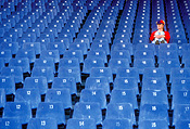 Pattern, patterns, background, backgrounds, effect, effects, repetition, repetitious, repetitive, stadium, stadiums, Sport pictures, Sports, sports stadium, sports stadiums, woman, women, female, females, number, numbers.