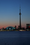 Canada, Toronto, Centre Island, Architecture, tower, towers, CN tower, night, nights, evening, evenings, nightime, nightimes, FF25,