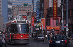 Canada, Toronto, Chinatown, tram, trams, transport, transportation, vehicle, vehicles, traffic, road, roads, sealed road, sealed roads, FF25,