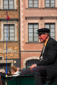 Europe, warsaw, poland, rynek, starego, miasta, rynek starego miasta, people, man, men, male, males, driver, drivers, carriage, carriages, FF25,