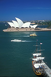 Australia, New South Wales, Sydney, Sydney Harbour, Sydney Harbor, Sydney Opera House, Architecture, Joern Utzon, Architecture, Joern Utzon, opera house, bounty, hms bounty, the bounty, ship, ships, sailing ship, sailing ships, early sailing ship, early sailing ships, ferry, ferries, tall ship, tall ships, tallship, tallships, FF25,