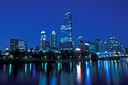 Australia, Vic, Victoria, Melbourne, Yarra, Yarra River, River, Rivers, night, nights, evening, evenings, FF25,