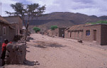 South America, house, houses, housing, street, streets, road, roads, unsealed road, unsealed roads, bolivia, potosi, uyuni, village, villages.