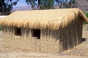 South America, architecture, window, windows, mud house, mud houses, mud brick house, mud brick houses, mudbrick house, mudbrick houses, roof, roofs, rooves, bolivia, candelaria, house, houses, housing, housing, roof, roofs, rooves.